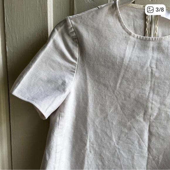 Co Collection A-Line Ribbed Short Sleeve Top Spring 2015 Collection - Picture 3 of 5